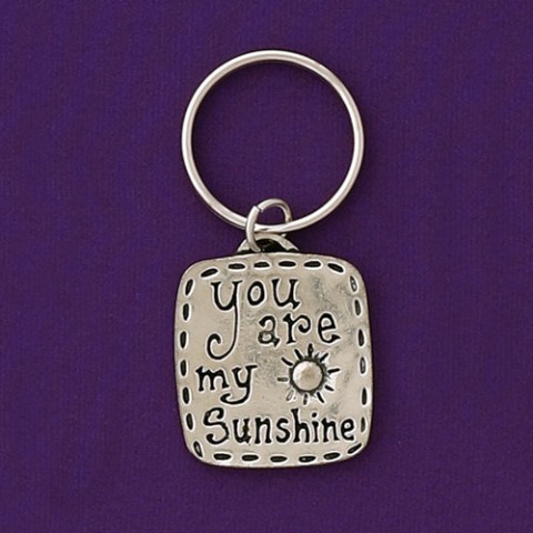 You Are My Sunshine Keychain